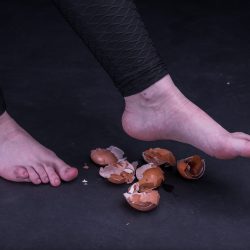 Walking on Egg Shells - 50mm, f/8, ISO 100, 1/250s, Flash